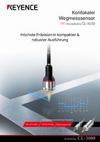 Modellreihe CL-3000 Konfokaler Wegmesssensor Katalog
